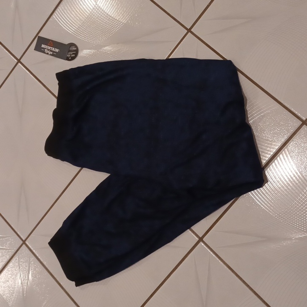 4/$40 Black & Blue Pajama/Lounge Pants - Size Large